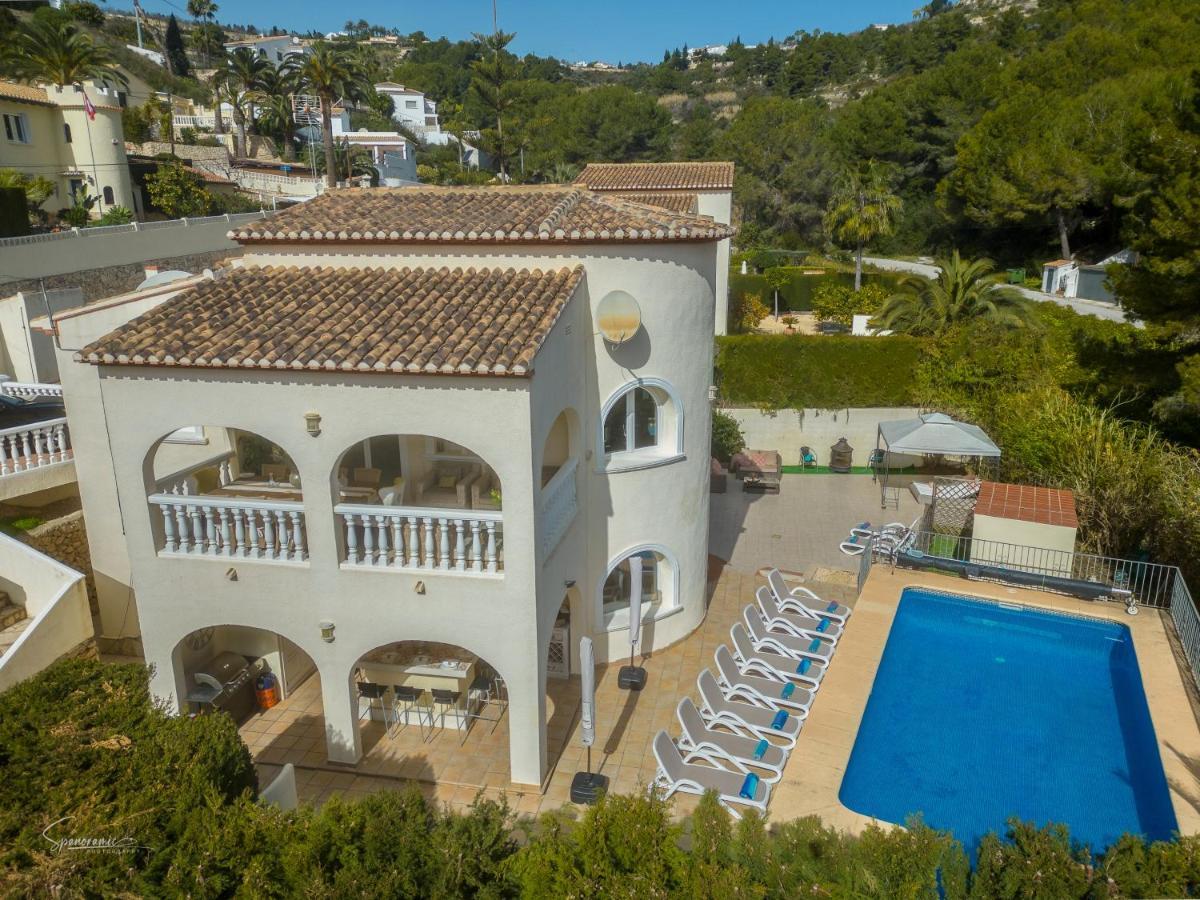 Mariposa Blanca Villa Moraira Eksteriør billede