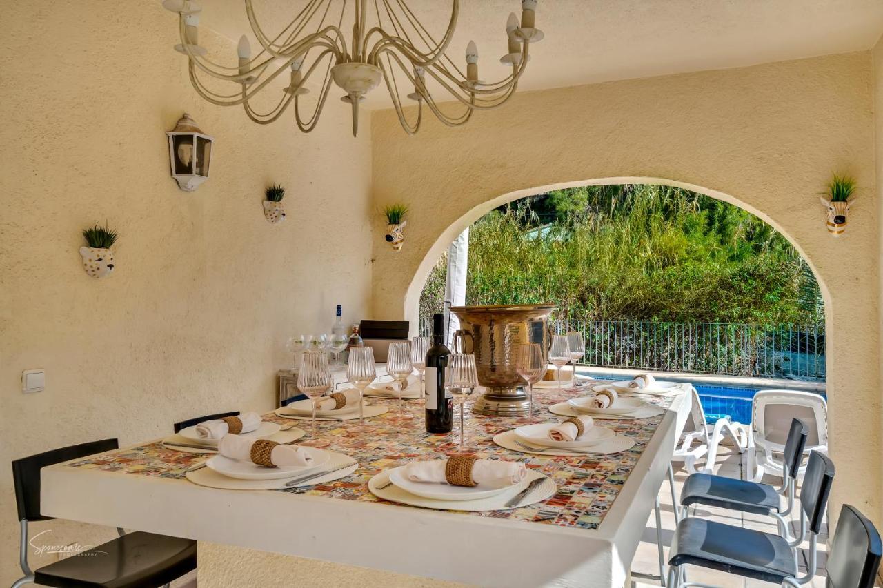 Mariposa Blanca Villa Moraira Eksteriør billede