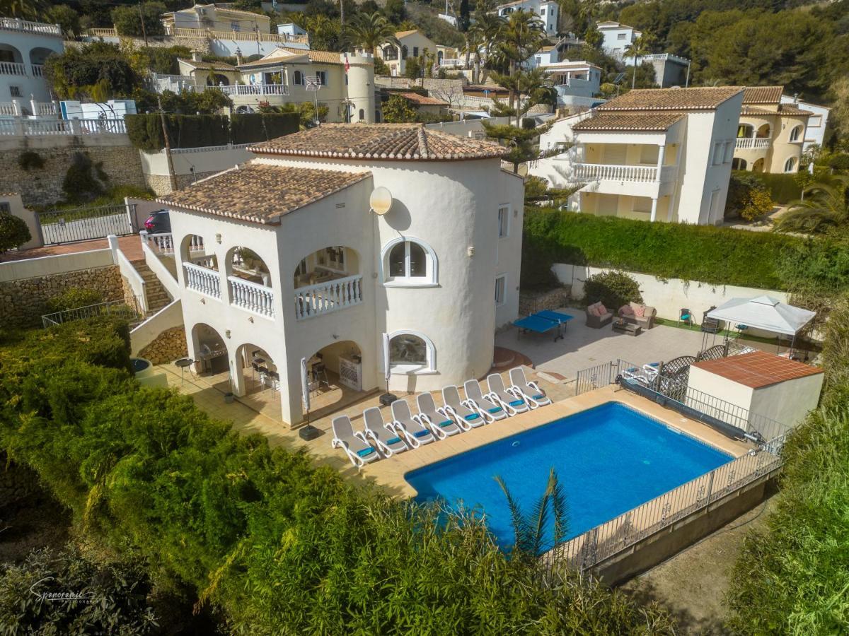 Mariposa Blanca Villa Moraira Eksteriør billede