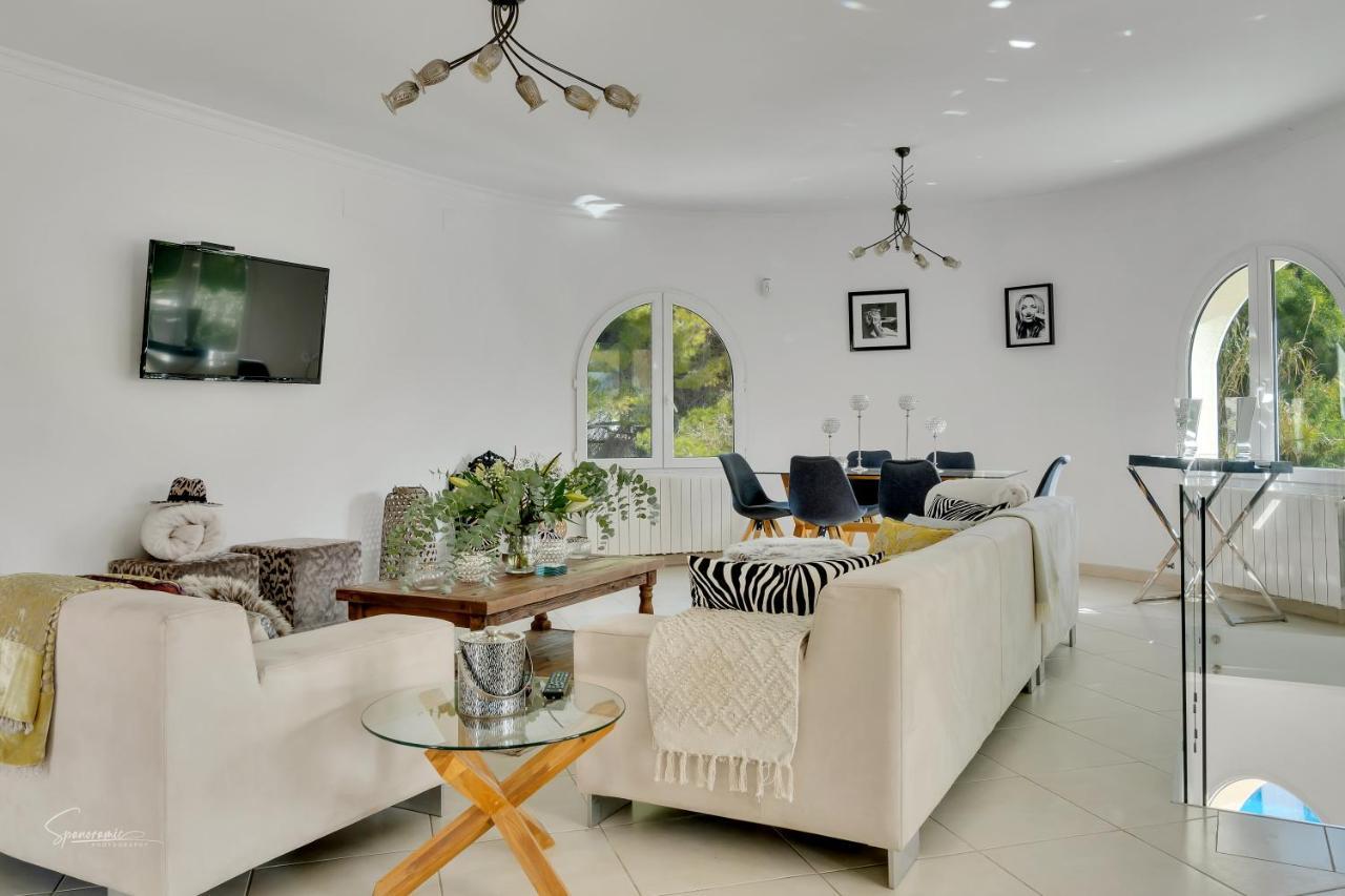 Mariposa Blanca Villa Moraira Eksteriør billede