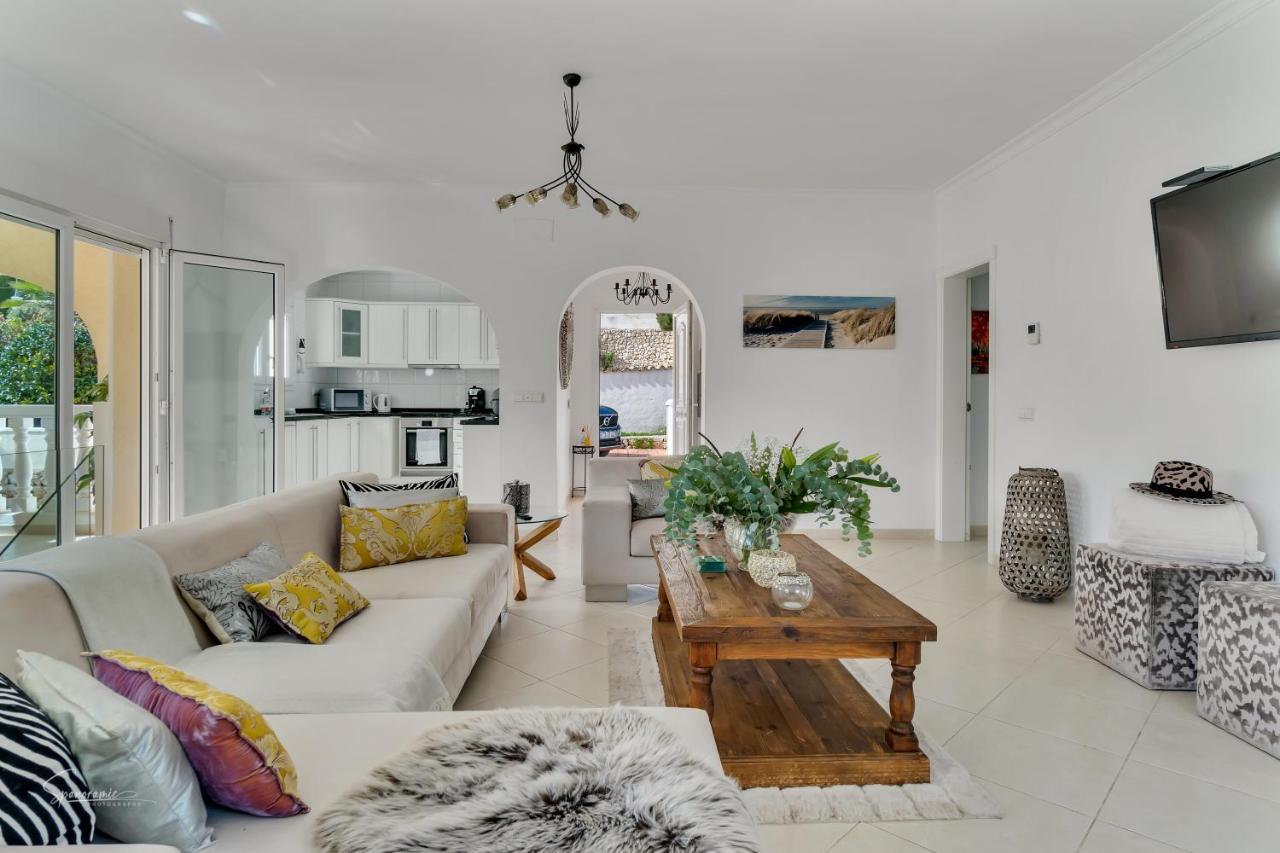 Mariposa Blanca Villa Moraira Eksteriør billede