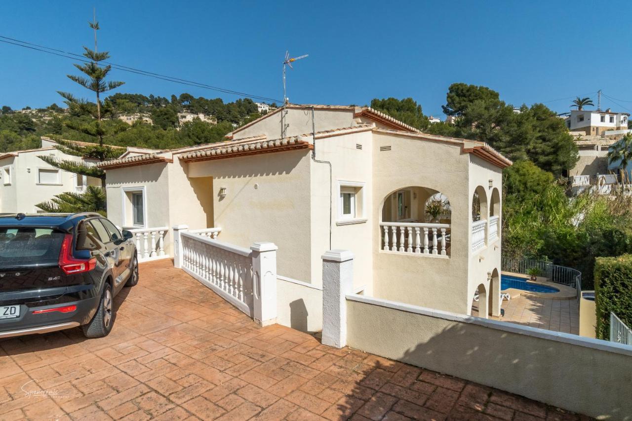 Mariposa Blanca Villa Moraira Eksteriør billede