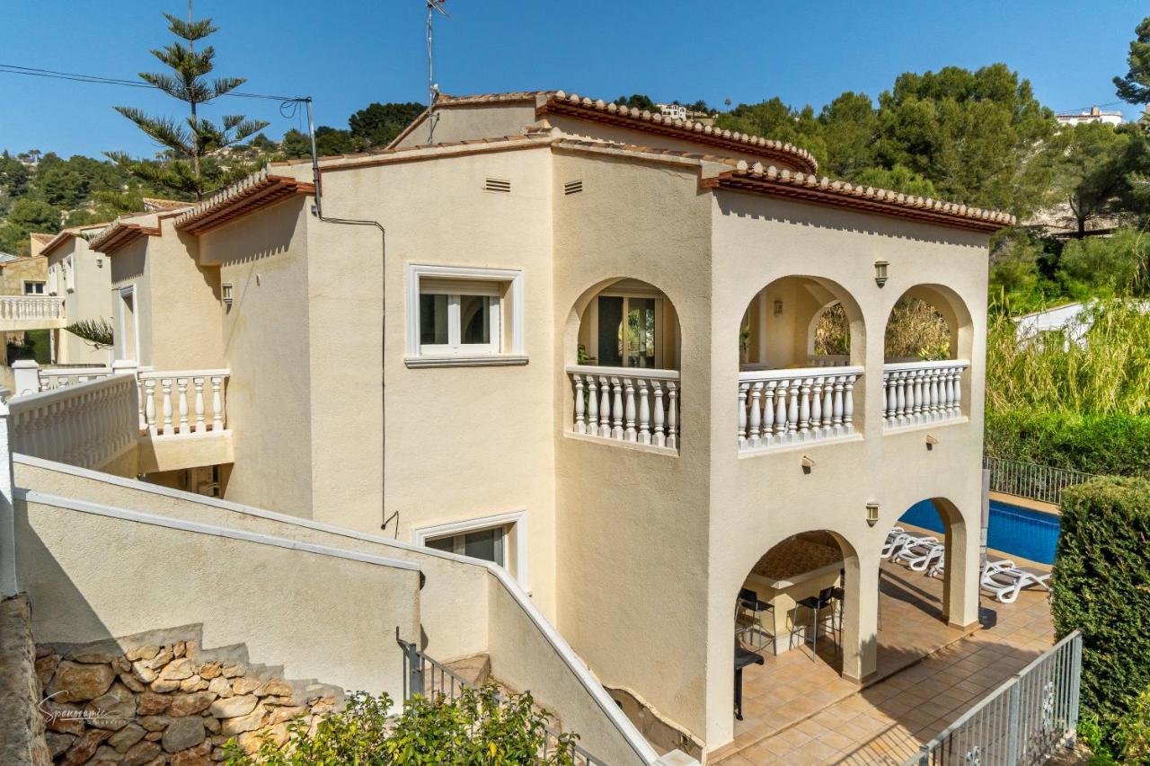 Mariposa Blanca Villa Moraira Eksteriør billede