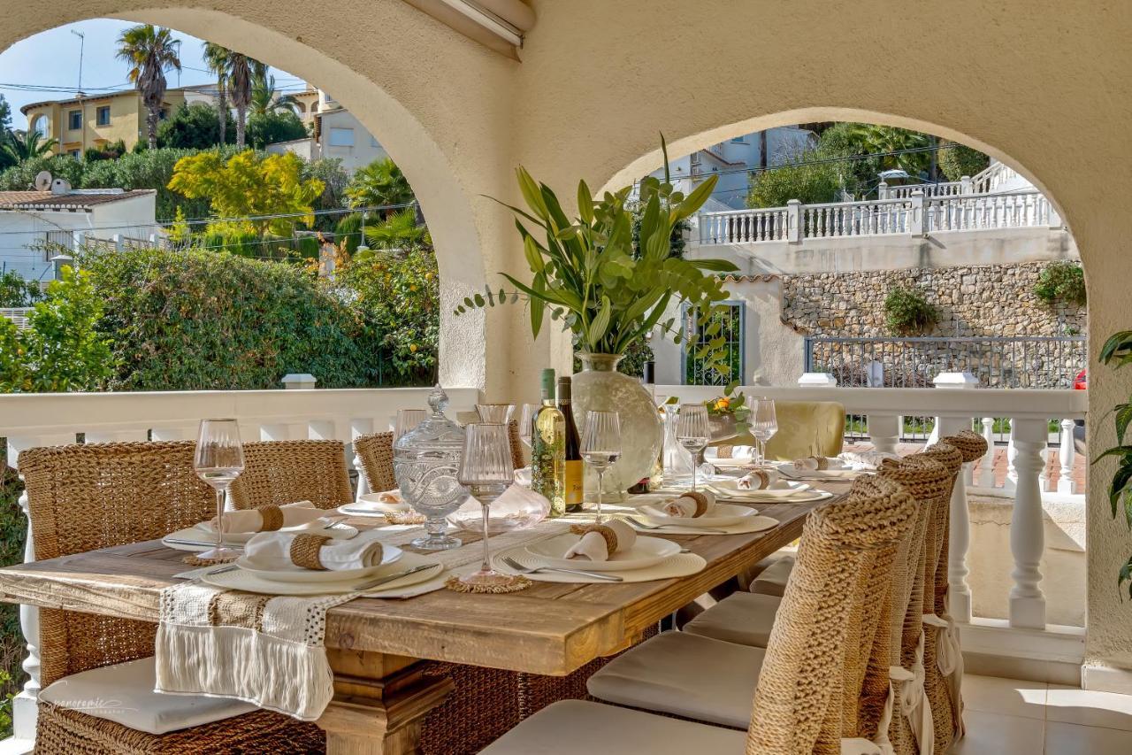 Mariposa Blanca Villa Moraira Eksteriør billede