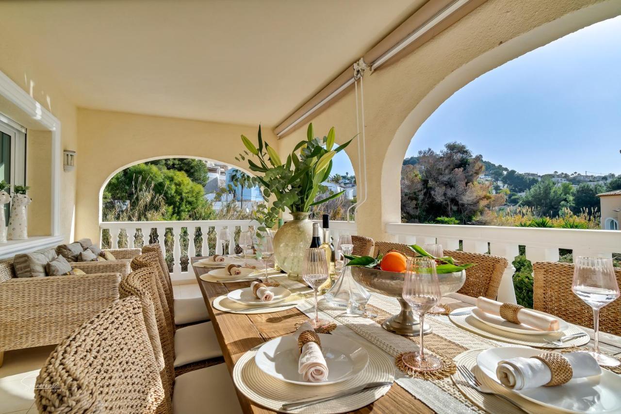 Mariposa Blanca Villa Moraira Eksteriør billede