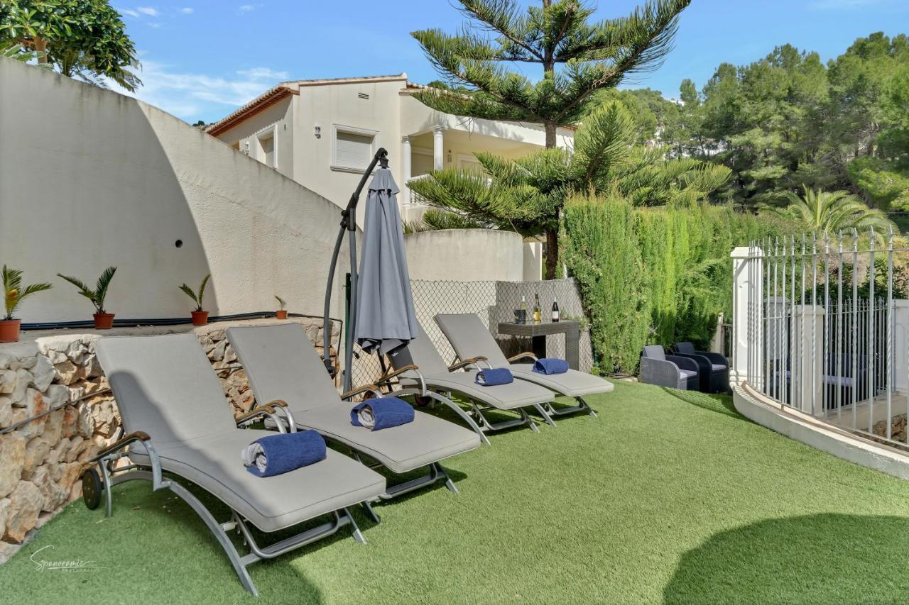 Mariposa Blanca Villa Moraira Eksteriør billede