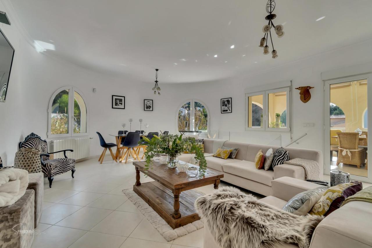Mariposa Blanca Villa Moraira Eksteriør billede