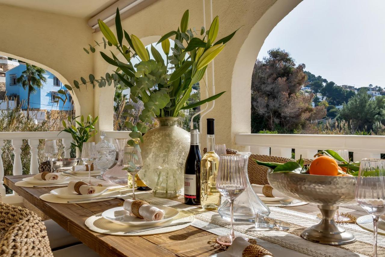 Mariposa Blanca Villa Moraira Eksteriør billede